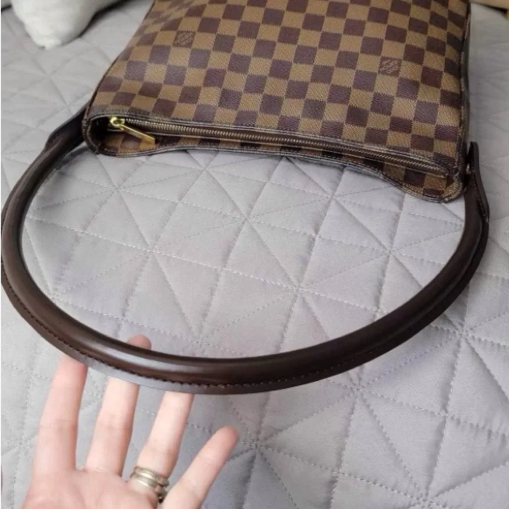 💎✨ SPECIAL ORDER ✨💎 RARE LOUIS VUITTON LOOPING GM ZIPPER BAG - Picture 9 of 13